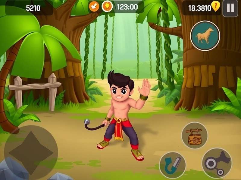 Chhota Bheem Jungle Action gameplay screenshot